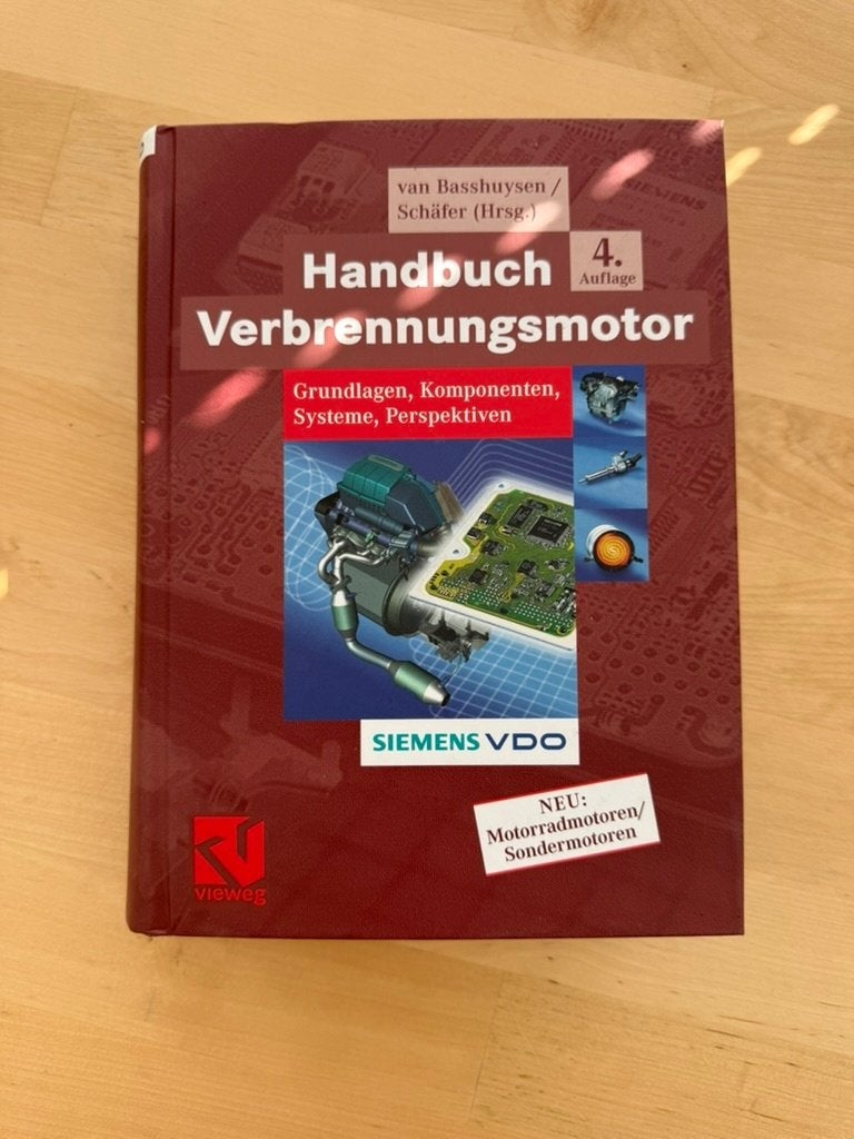 Handbuch Verbrennungsmotor  - studieboek Automotive, Boeken, Ophalen of Verzenden, Zo goed als nieuw, Autotechniek, Diverse auteurs