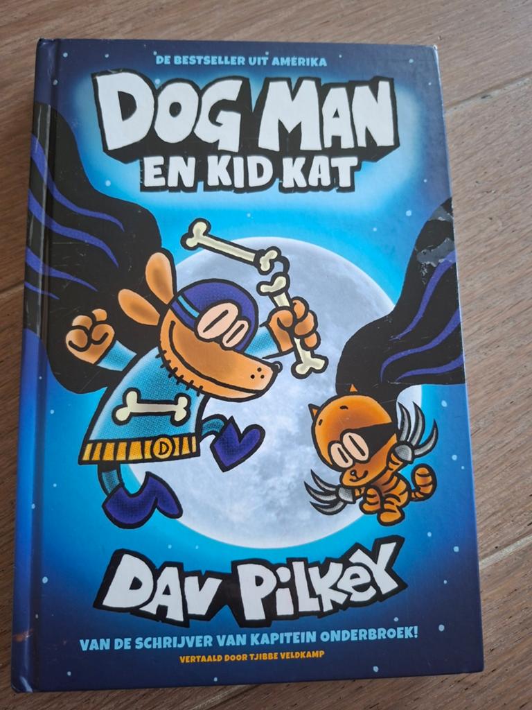 Dav Pilkey - Dog Man en Kid Kat, Fictie algemeen, Ophalen of Verzenden, Zo goed als nieuw, Dav Pilkey