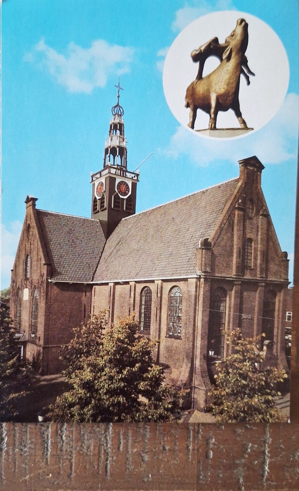 Zaandam - Westzijder- of Bullekerk, Ophalen of Verzenden, Ongelopen, Noord-Holland