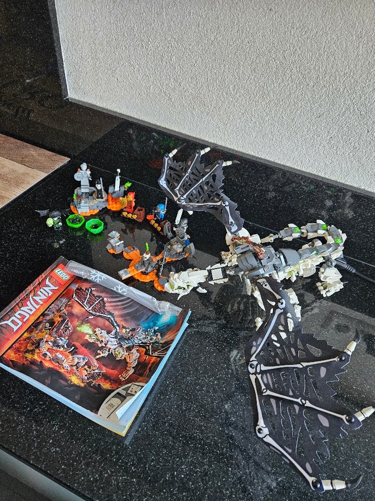 Lego Ninjago Skull Sorcerer's draak 71721, Lego, Overige typen, Zo goed als nieuw, Ninjago
