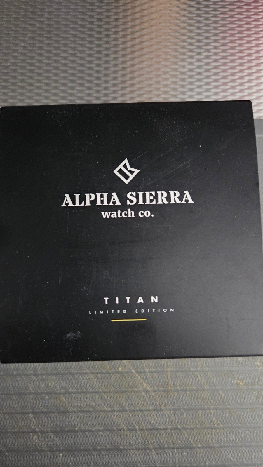 Alpha Sierra Titan Limited Edition Horloge - Nieuw in doos, Overige merken, Leer, Staal, Polshorloge