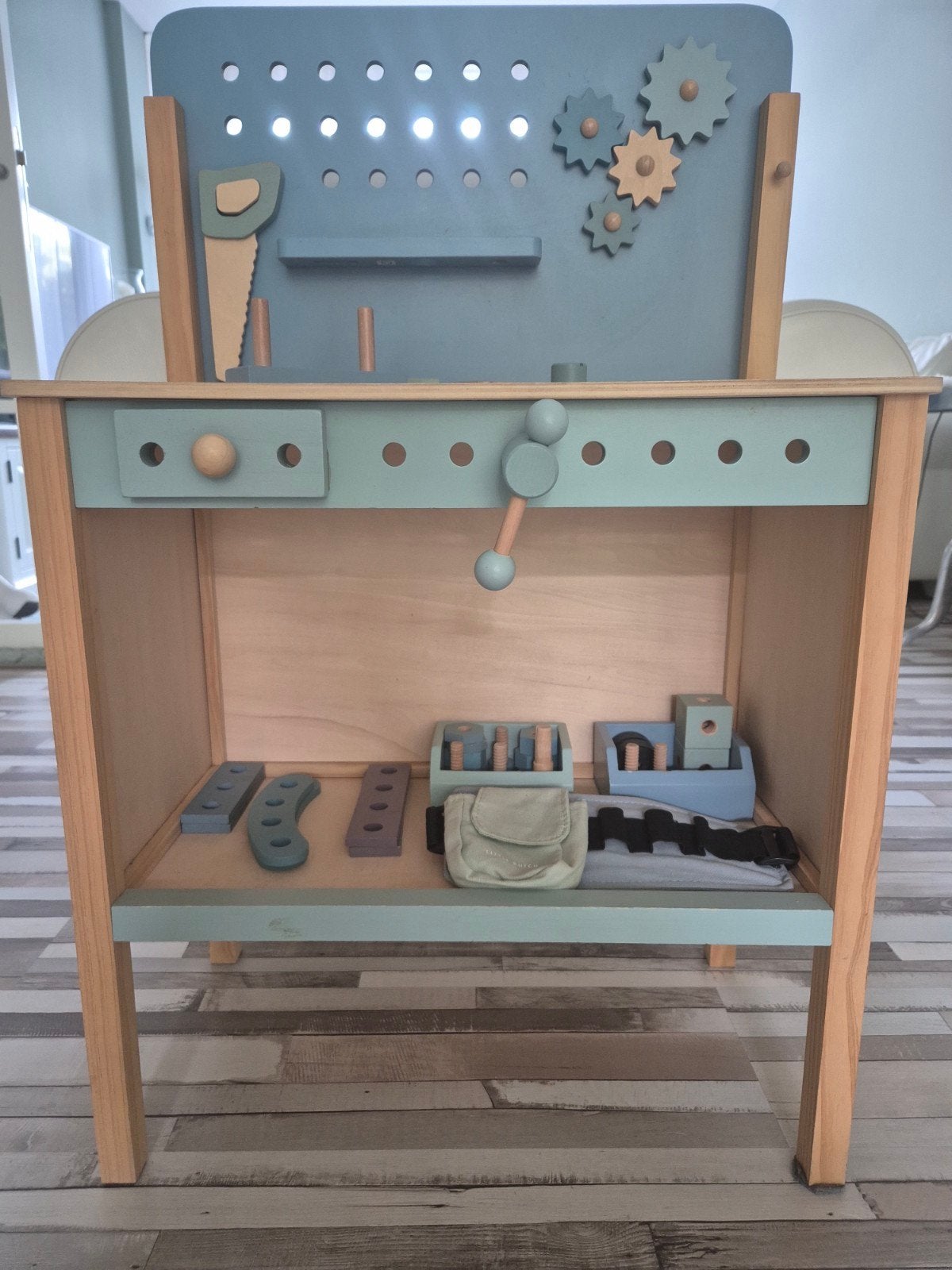 Little Dutch Houten Werkbank - Urenlang Speelplezier!, Ophalen of Verzenden, Gebruikt, Bouwen