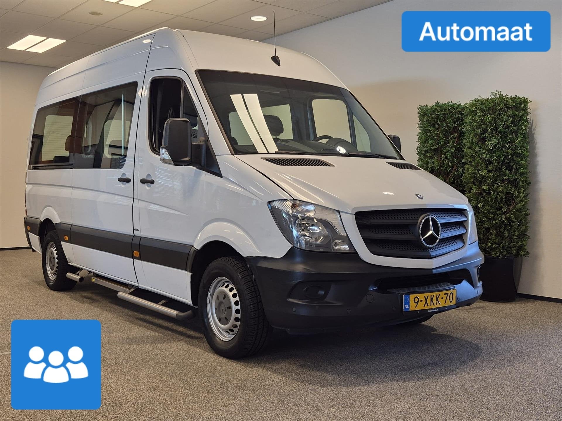 Mercedes Sprinter L2H2 Groepsvervoer 9-Persoonsbus Automaat, Automaat, Euro 5, Gebruikt, Parkeersensor
