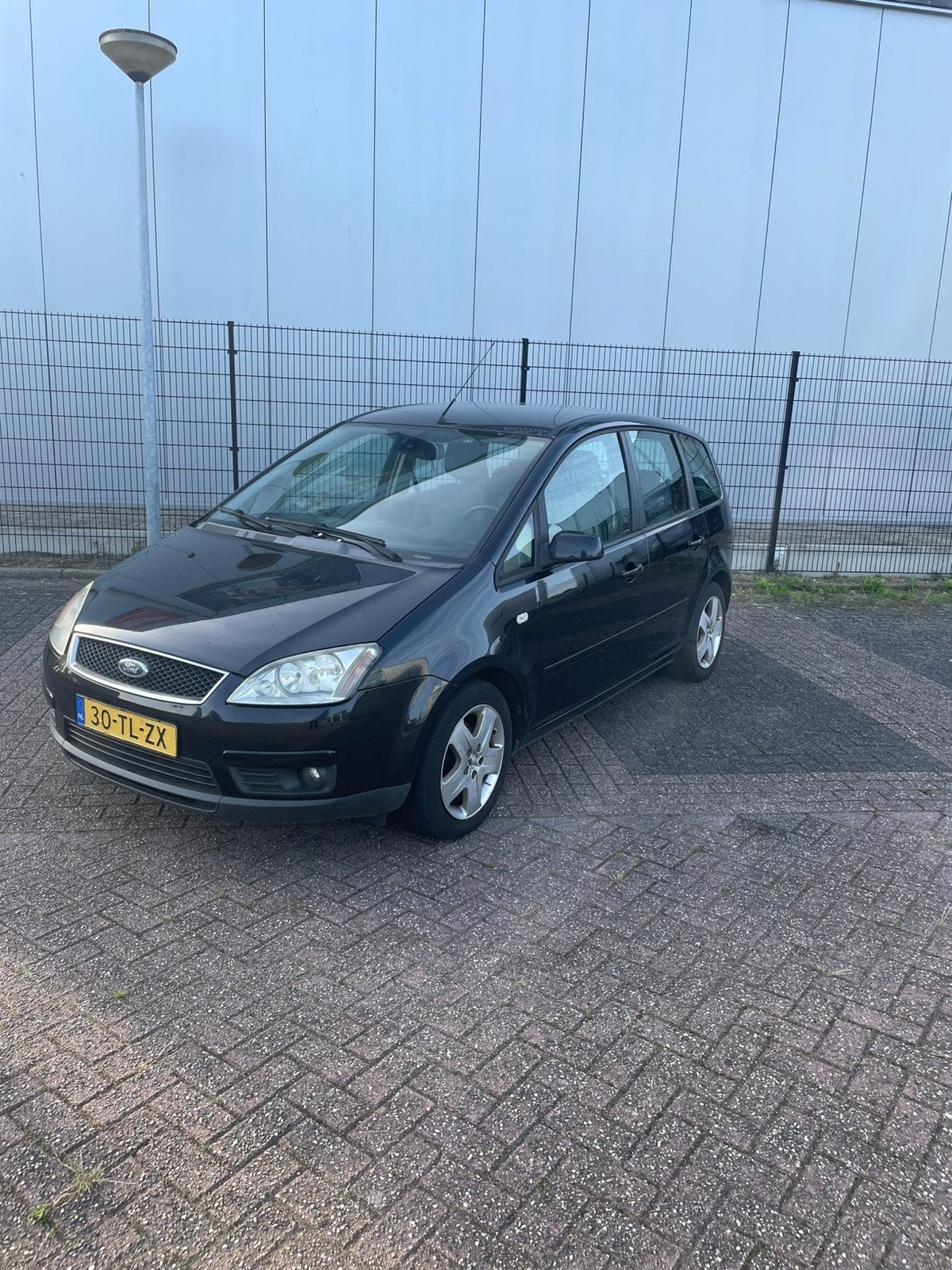 Ford C-Max 1.6 Ti-vct 2006 Zwart Clima Apk Elektr Pakket, Auto's, Ford, Voorwielaandrijving, 1596 cc, 15 km/l, 4 cilinders