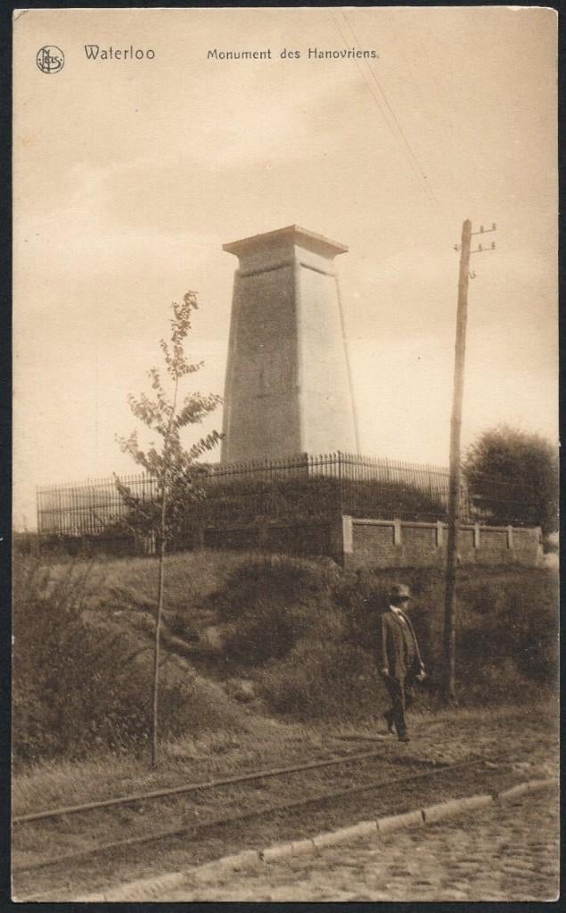 België - Waterloo - Monument des Hanovriens, Verzenden, 1920 tot 1940, Ongelopen, België en Luxemburg