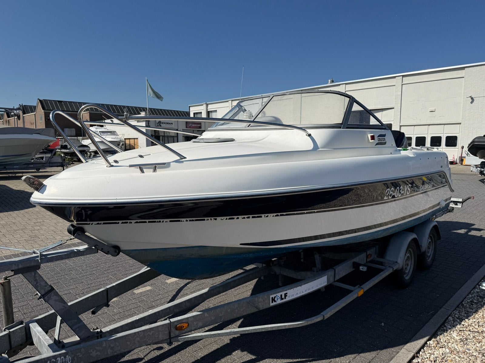 Galeon Galia 560 met Mercury 115pk, compleet en onderhouden, Overige merken, Gebruikt, Kajuitboot, Buitenboordmotor