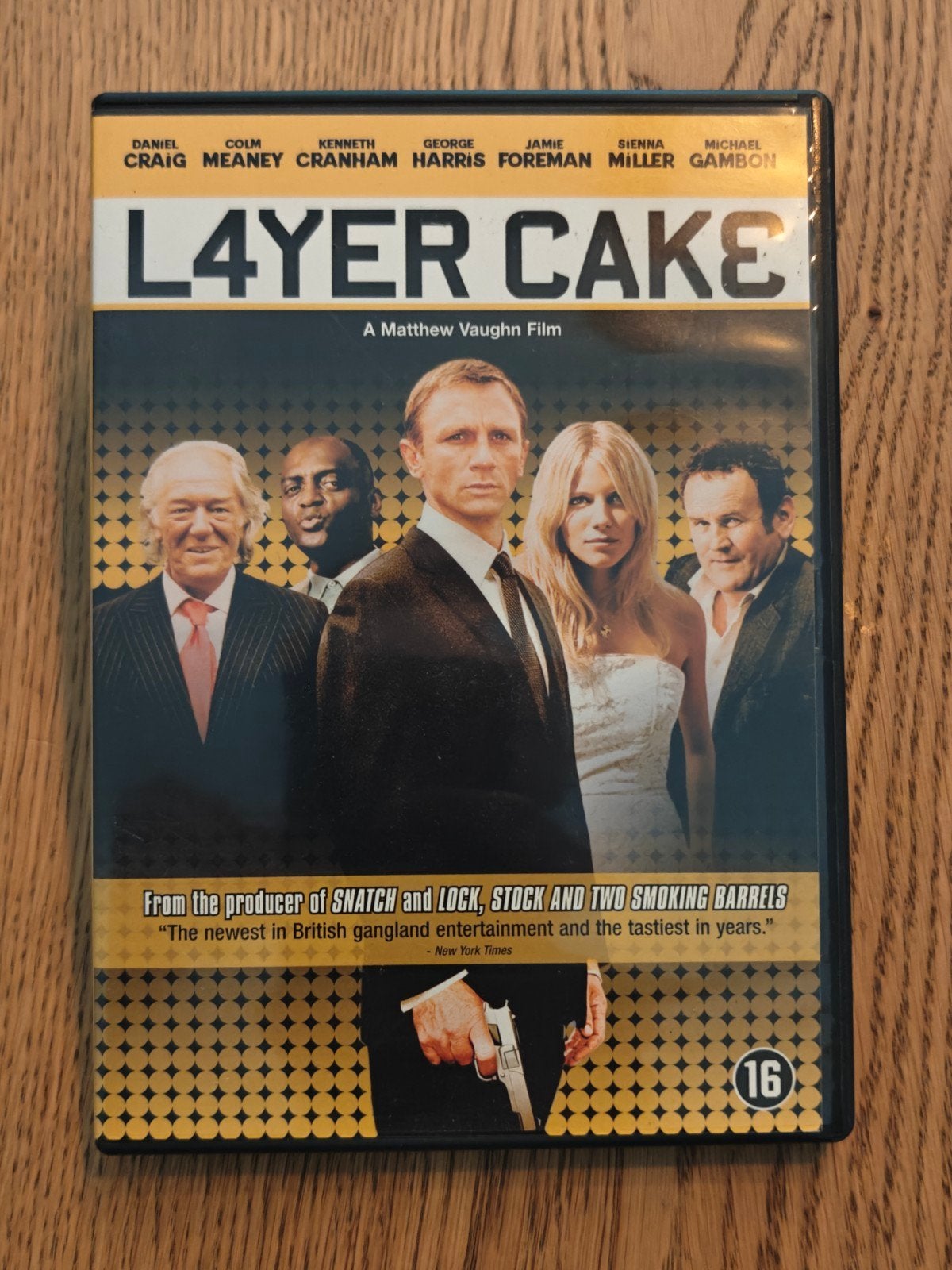 Layer Cake DVD - Misdaadthriller met Daniel Craig, Maffia en Misdaad, Vanaf 16 jaar, Nederlands, Ophalen of Verzenden