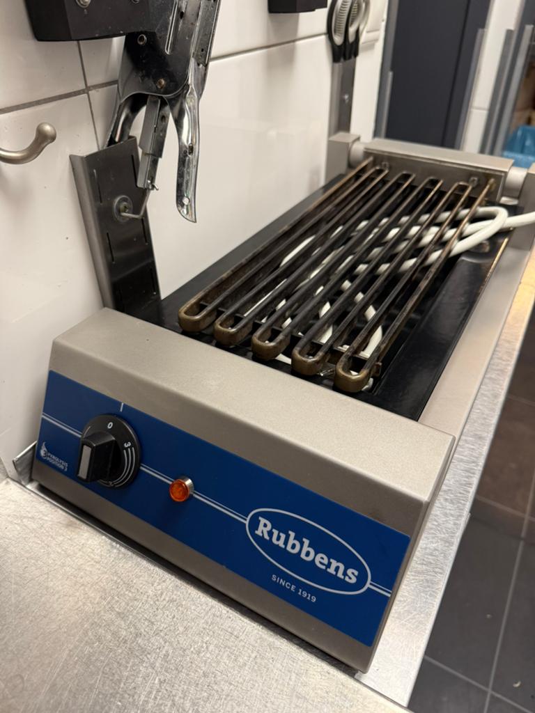 Rubbens VAPO waterbad grill 1 element nieuw! (1 Mei gekocht), Ophalen of Verzenden, Fornuis, Frituur en Grillen