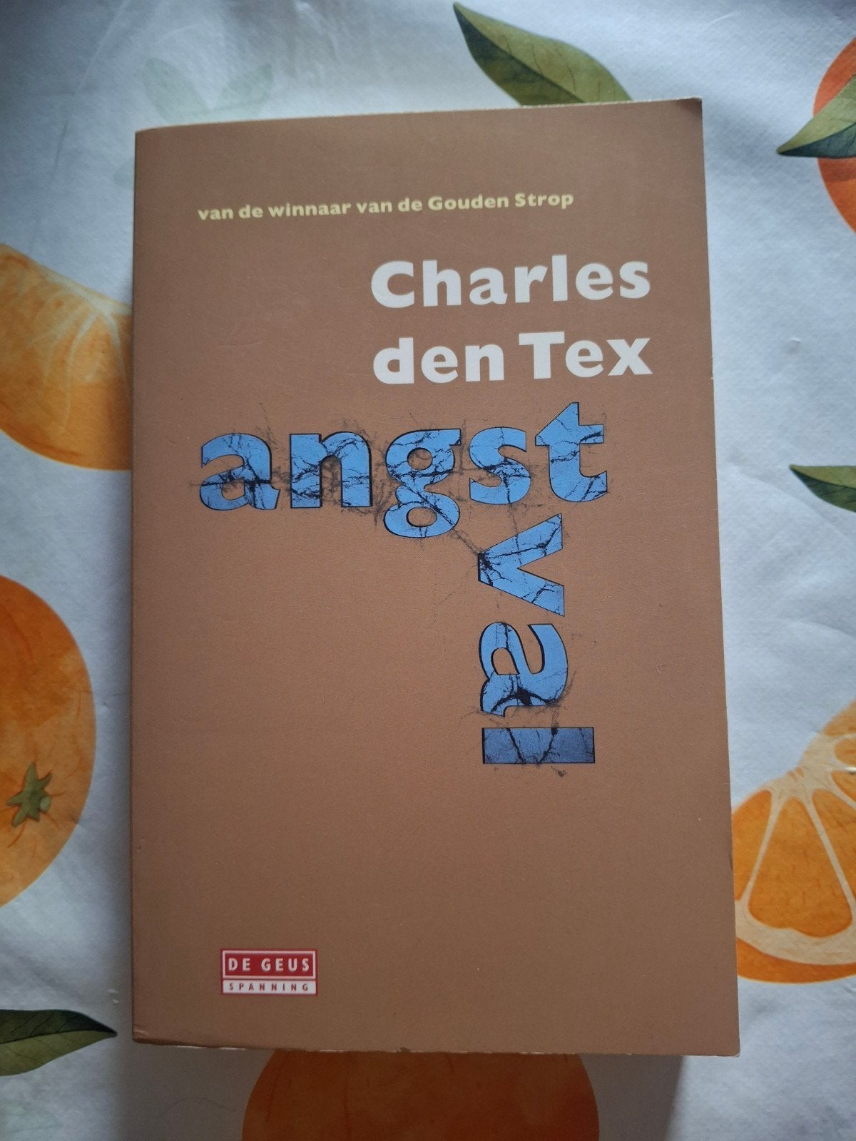 Angstval Charles den Tex spannende thriller, Ophalen of Verzenden, Gelezen, Charles den Tex