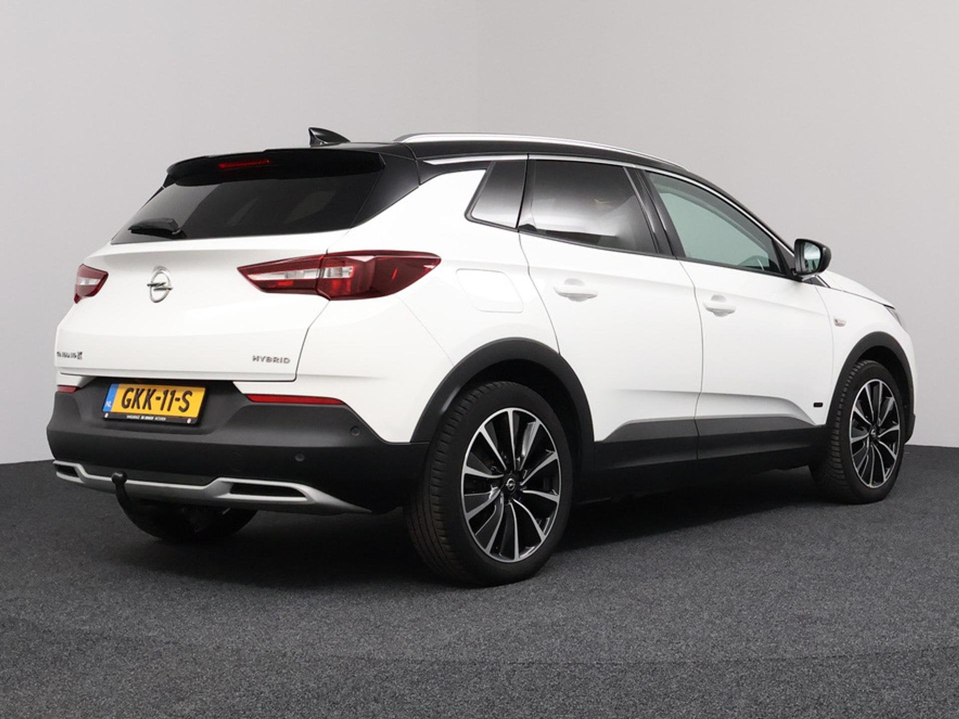 Opel Grandland X 1.6 Turbo Hybrid Elegance | Two Tone! | Tre, Auto's, Opel, 228 pk, Euro 6, 4 cilinders, Leder en Stof