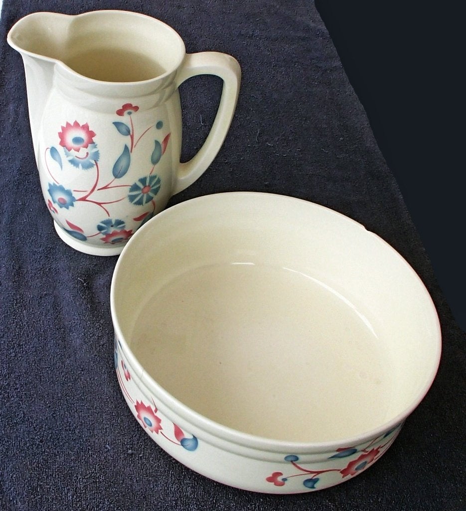 Lampetset Art Deco Petrus Regout, Antiek en Kunst, Antiek | Keramiek en Aardewerk, Ophalen of Verzenden