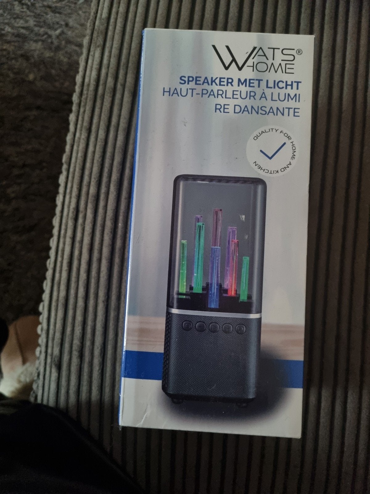 Wats Home Speaker met Licht - Dansende Lichteffecten, Audio, Tv en Foto, Overige merken, Lichteffecten, Nieuw, Ophalen of Verzenden