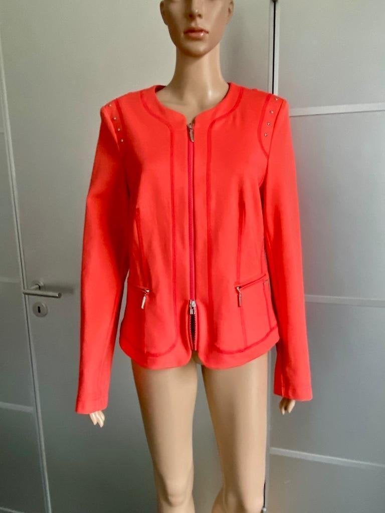 i185 Airfield maat 42=L jasje blazer colbert vest zalm-roze, Kleding | Dames, Maat 42/44 (L), Ophalen of Verzenden, Zo goed als nieuw