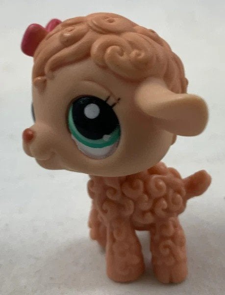 Littlest Pet Shop LPS Hasbro lam schaap #1432 blindbag blauw, Coolsingel 104, 3011 AG Rotterdam, Netherlands, Verzenden, Zo goed als nieuw