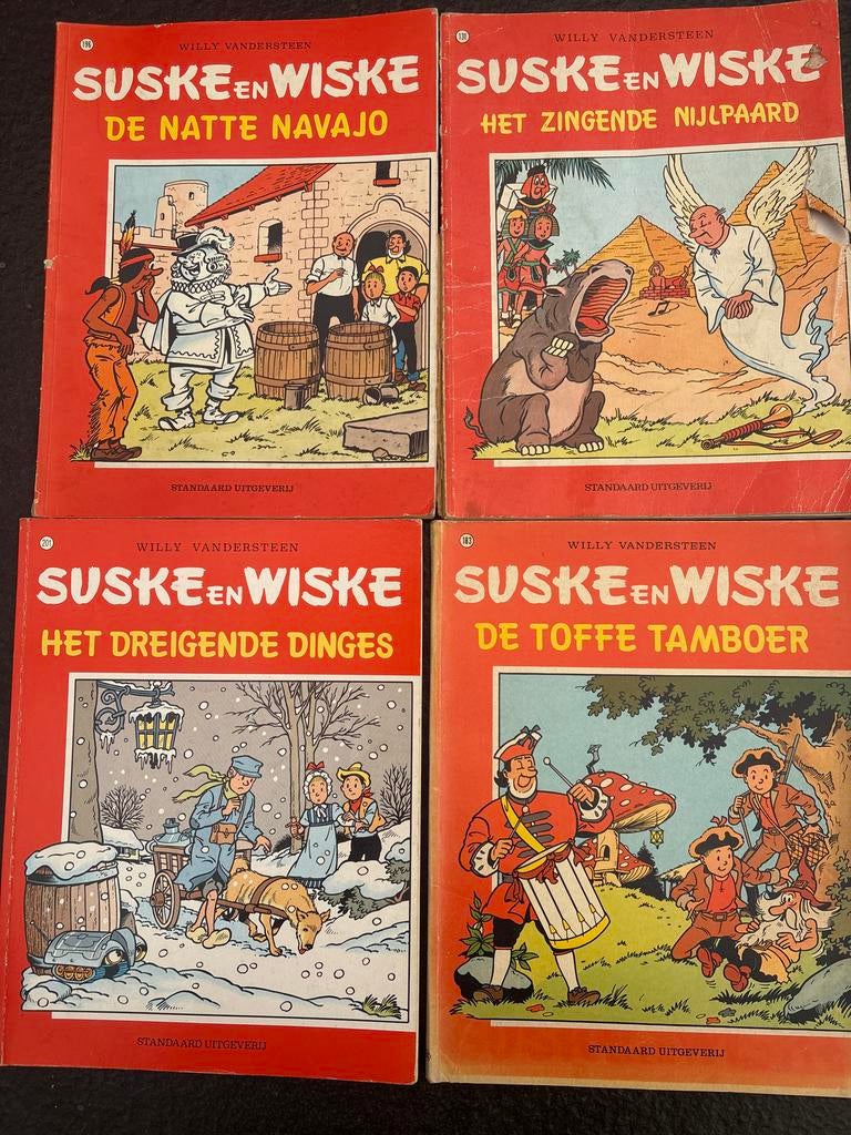 Suske en Wiske, Boeken, Stripboeken, Gelezen, Meerdere stripboeken, Ophalen of Verzenden