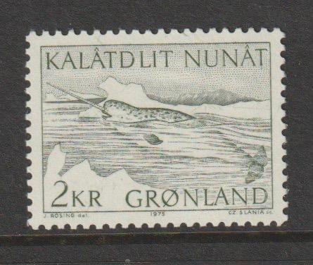 TSS Kavel 1160071 Groenland PF minr 92 fauna Narwal, Ophalen, Denemarken, Postfris
