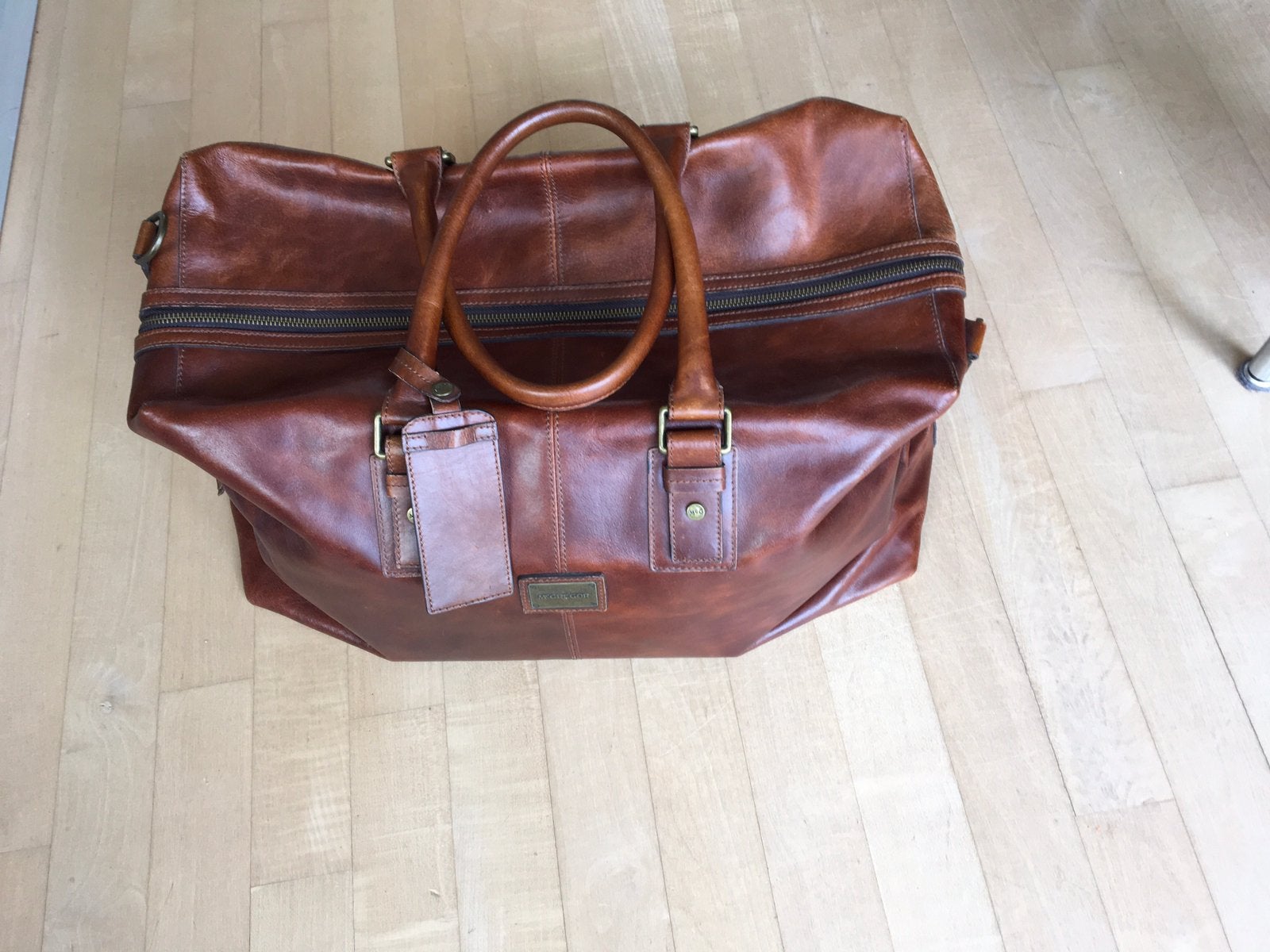 Reistas, Sieraden, Tassen en Uiterlijk, Tassen | Reistassen en Weekendtassen, 40 tot 60 cm, 30 cm of meer, Gebruikt, Bruin