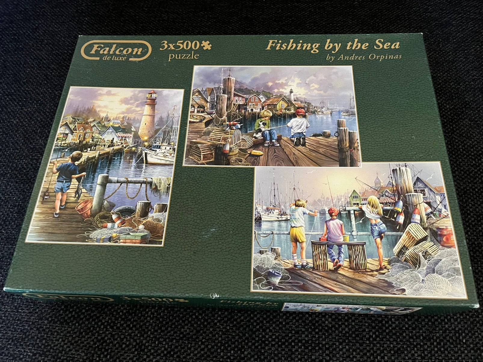Falcon puzzels, Ophalen, 500 t/m 1500 stukjes, Zo goed als nieuw