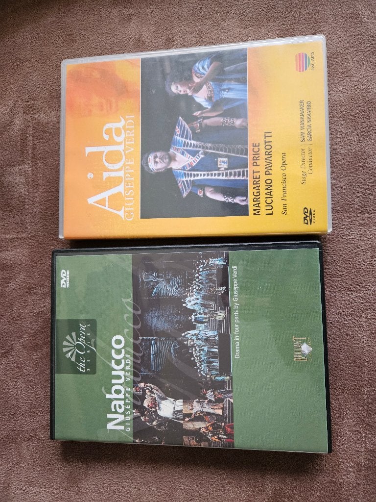 Giuseppe Verdi 2 dvd, Cd's en Dvd's, Dvd's | Muziek en Concerten, Alle leeftijden, Ophalen of Verzenden, Zo goed als nieuw, Muziek en Concerten