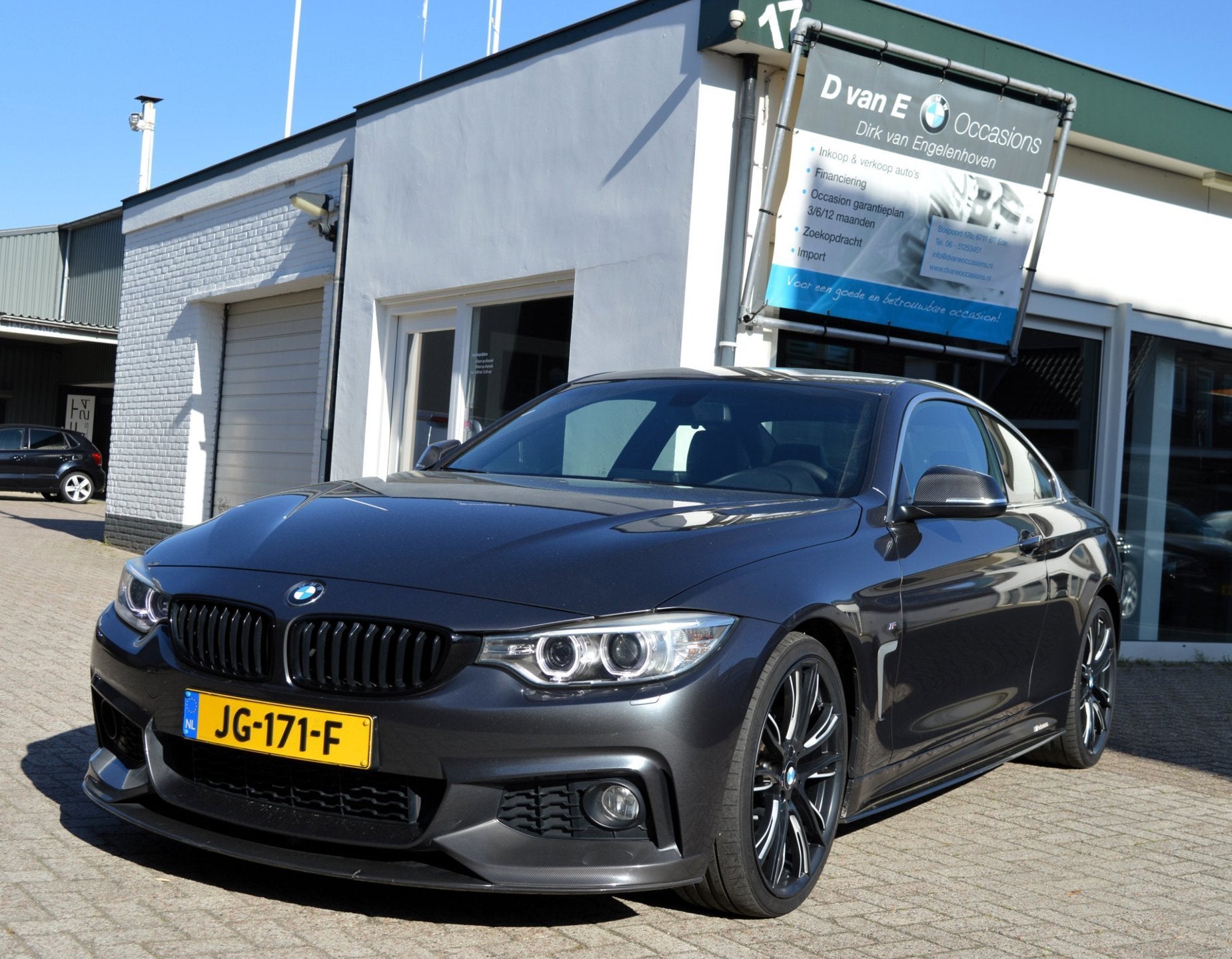 BMW 4-serie Coupé 428i High Executive M-Performance Carbon, Automaat, 745 kg, Achterwielaandrijving, Gebruikt