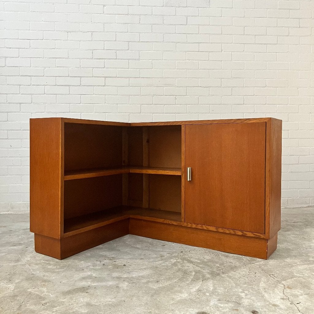 Vintage design kast boekenkast TV meubel hoekkast jaren 60, Ophalen, Gebruikt, 50 tot 100 cm, Minder dan 100 cm