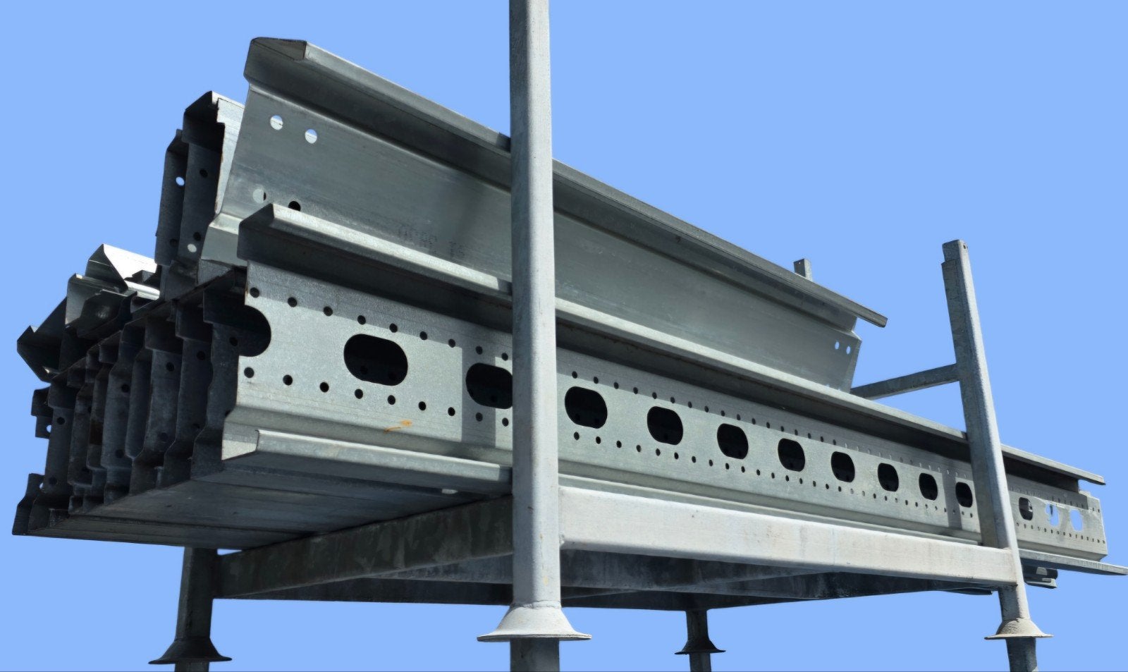 10x Profielen sigma 250-300cm entresolvloer verdiepingsvloer, Ophalen, Gebruikt, IJzer