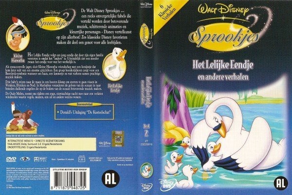 Disney Sprookjes 2 DVD, Europees, Tekenfilm, Verzenden, Alle leeftijden