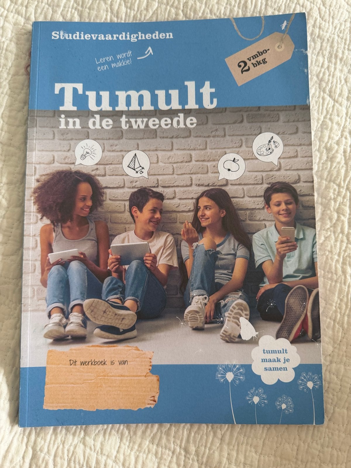 Tumult in de tweede - Studievaardigheden werkboek, Ophalen of Verzenden, Zo goed als nieuw, MBO