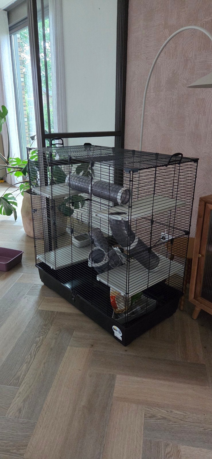 Fretten/chinchilla/rattenkooi 99,5 x 53 x 108 cm, Dieren en Toebehoren, Knaagdieren en Konijnen | Hokken en Kooien, Ophalen, Kooi