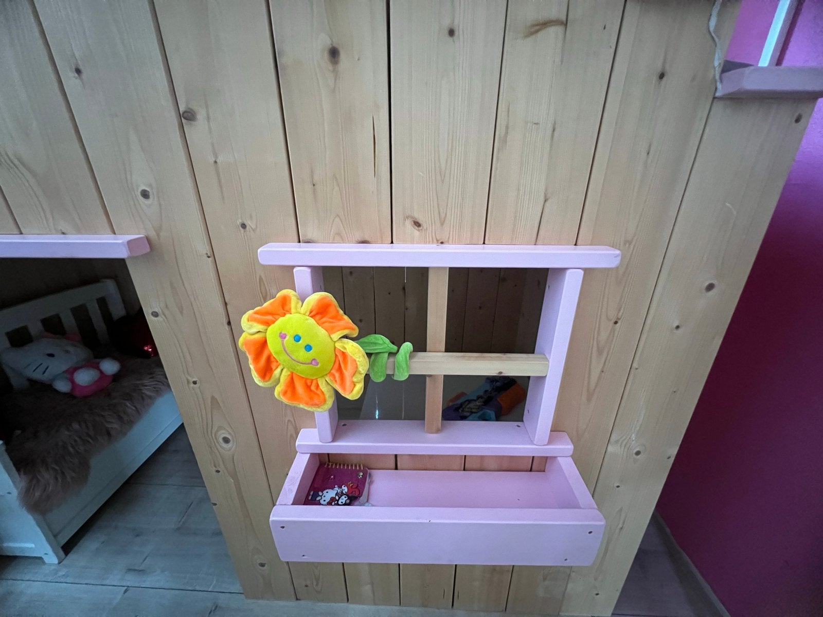 Uniek Houten Huisjesbed - Halfhoogslaper met Speelruimte, Ophalen, 90 cm, Eenpersoons, 160 tot 180 cm