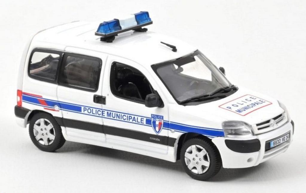 Citroen Berlingo 2007 Police Municipale 1/43 NOREV R 155726, Verzenden, Nieuw, Auto, Norev
