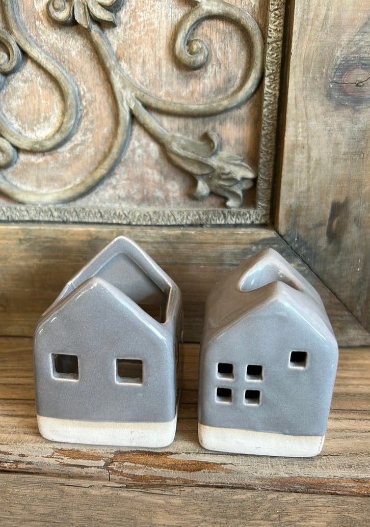 Grijze huisjes….., Ophalen of Verzenden, Zo goed als nieuw