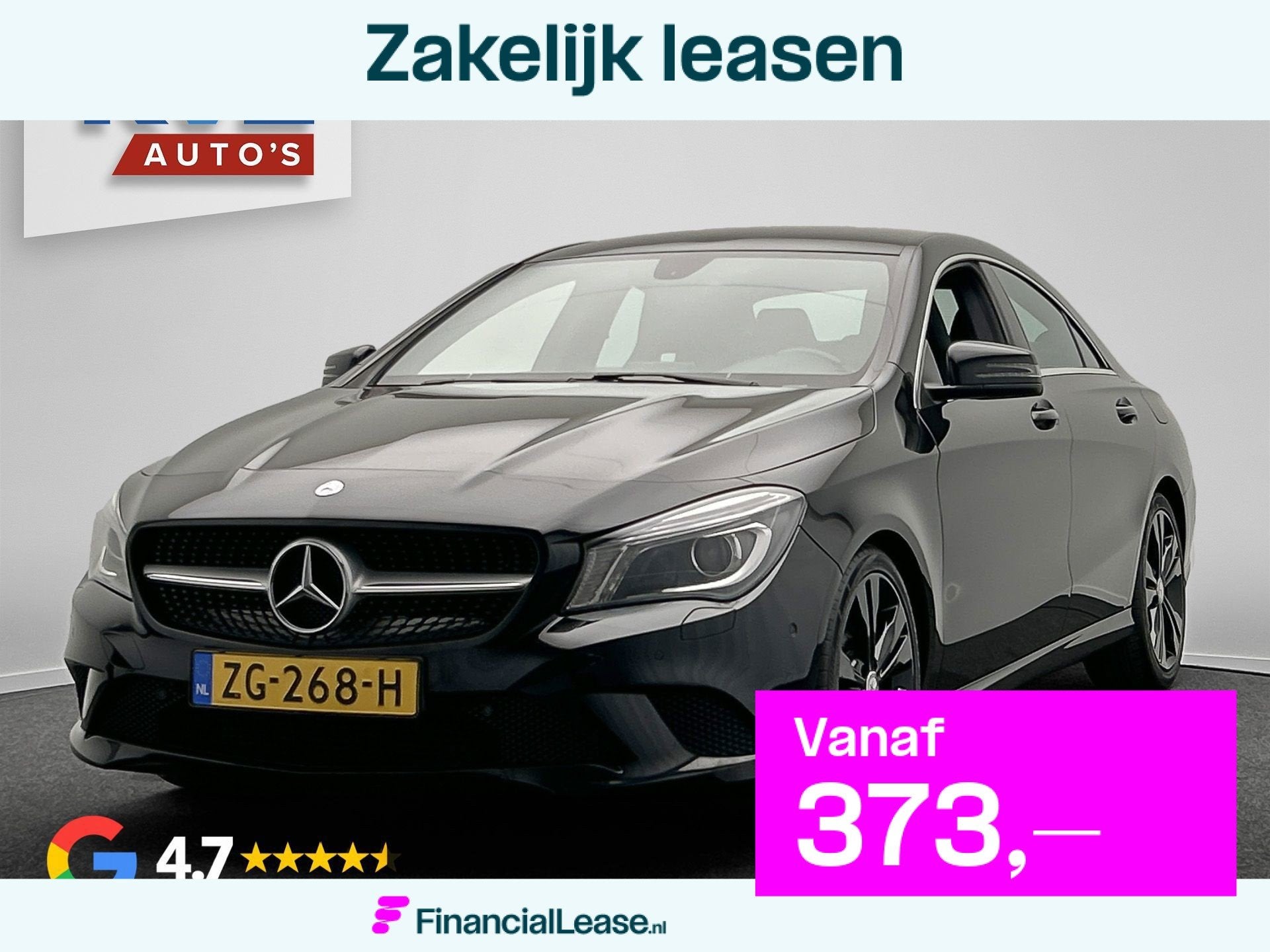 Mercedes-Benz CLA-klasse 180 Prestige | Stoelverwarming | Ca, Gebruikt, 4 cilinders, 715 kg, Leder en Stof