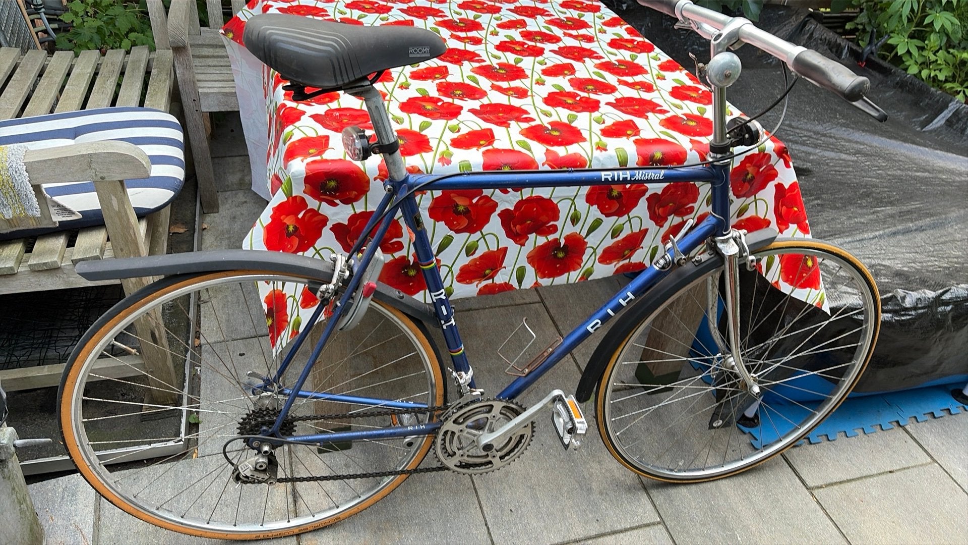 Rih racefiets 60 cm, 59 cm of meer, Ophalen