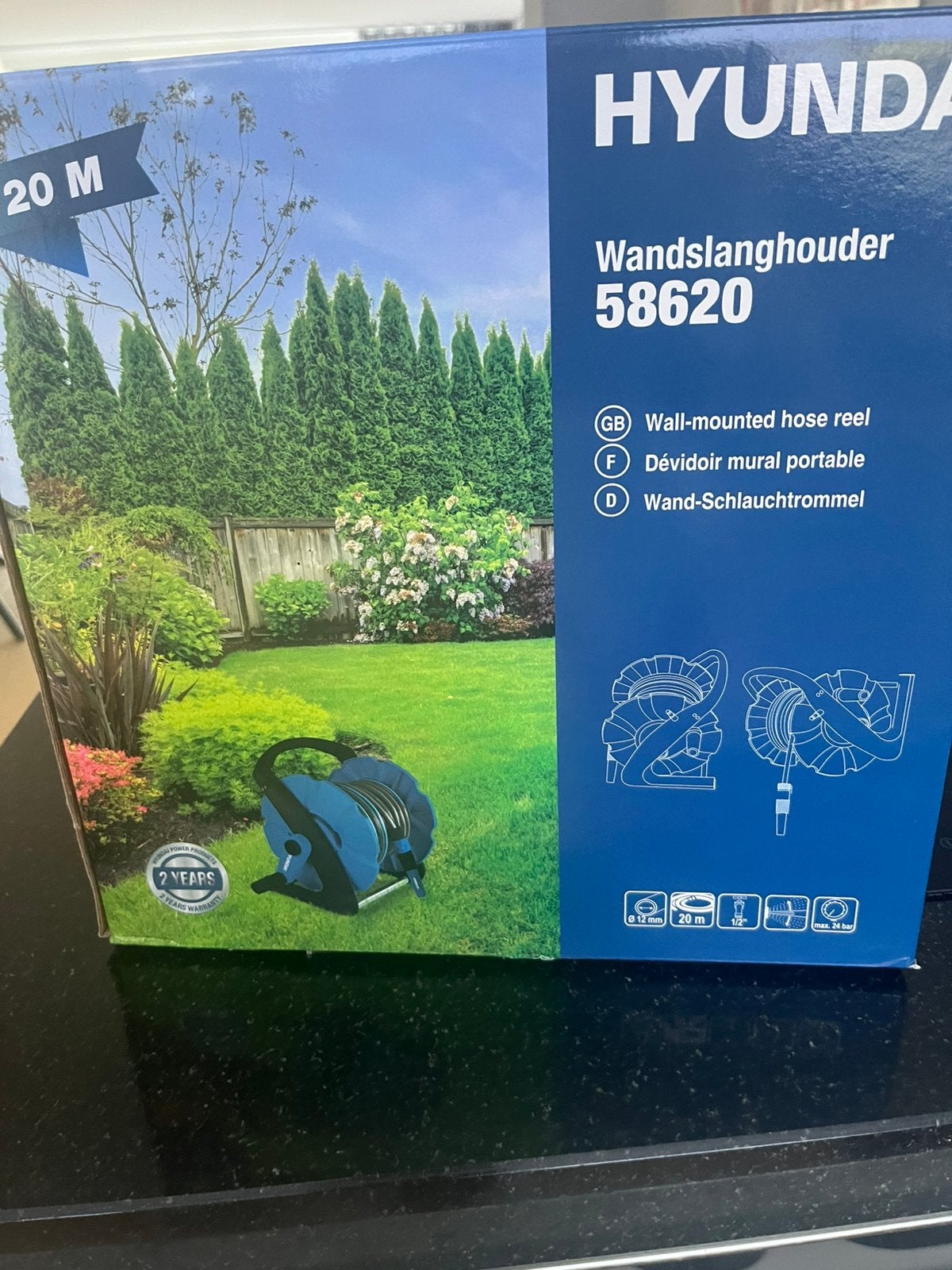 Hyundai wandslanghouder, Ophalen of Verzenden, Nieuw, Tuinslang