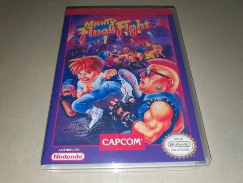 Mighty Final Fight NES Game Case, Spelcomputers en Games, Games | Nintendo NES, Zo goed als nieuw, Vechten, 1 speler, Vanaf 3 jaar