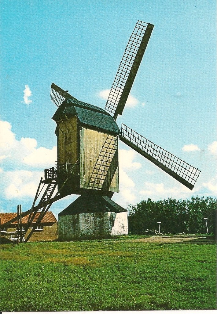 Ansichtkaart Standaardmolen Nistelrode - Hollandse Molen, Ophalen of Verzenden, 1980 tot heden, Ongelopen, Noord-Brabant
