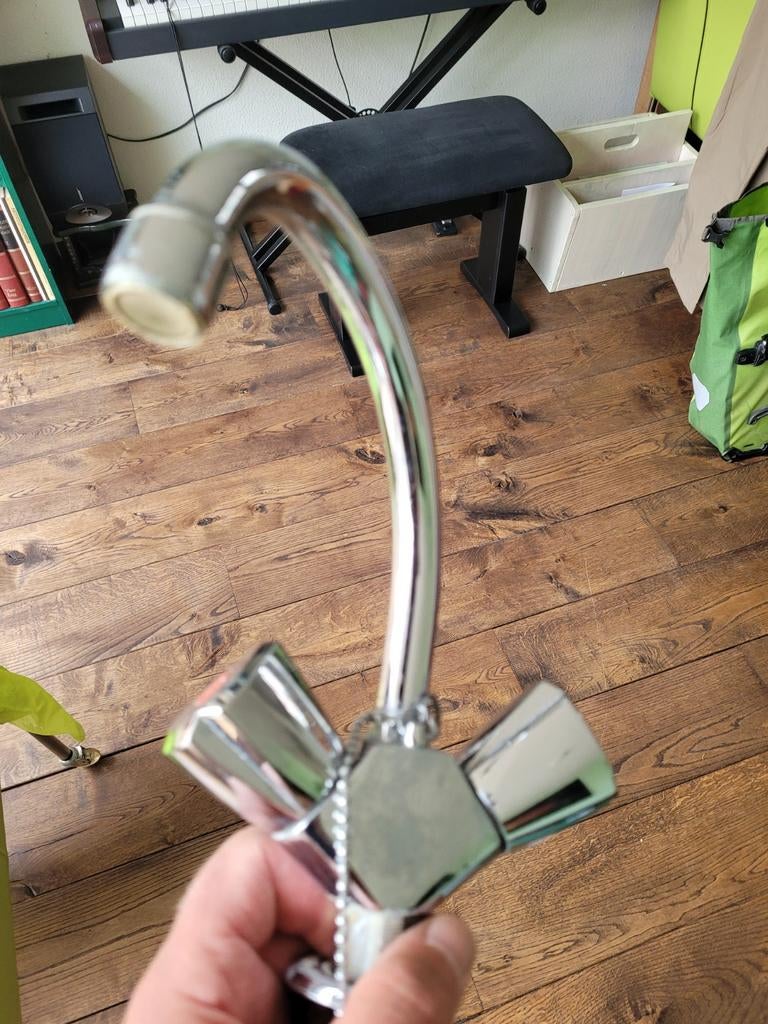 Grohe Keukenkraan Chroom - Zo goed als nieuw, Doe-het-zelf en Verbouw, Sanitair, Ophalen