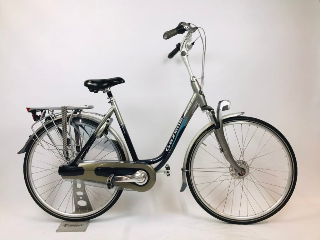 Dames Fiets, Fietsen en Brommers, Ophalen, 53 tot 56 cm, Versnellingen, Zo goed als nieuw