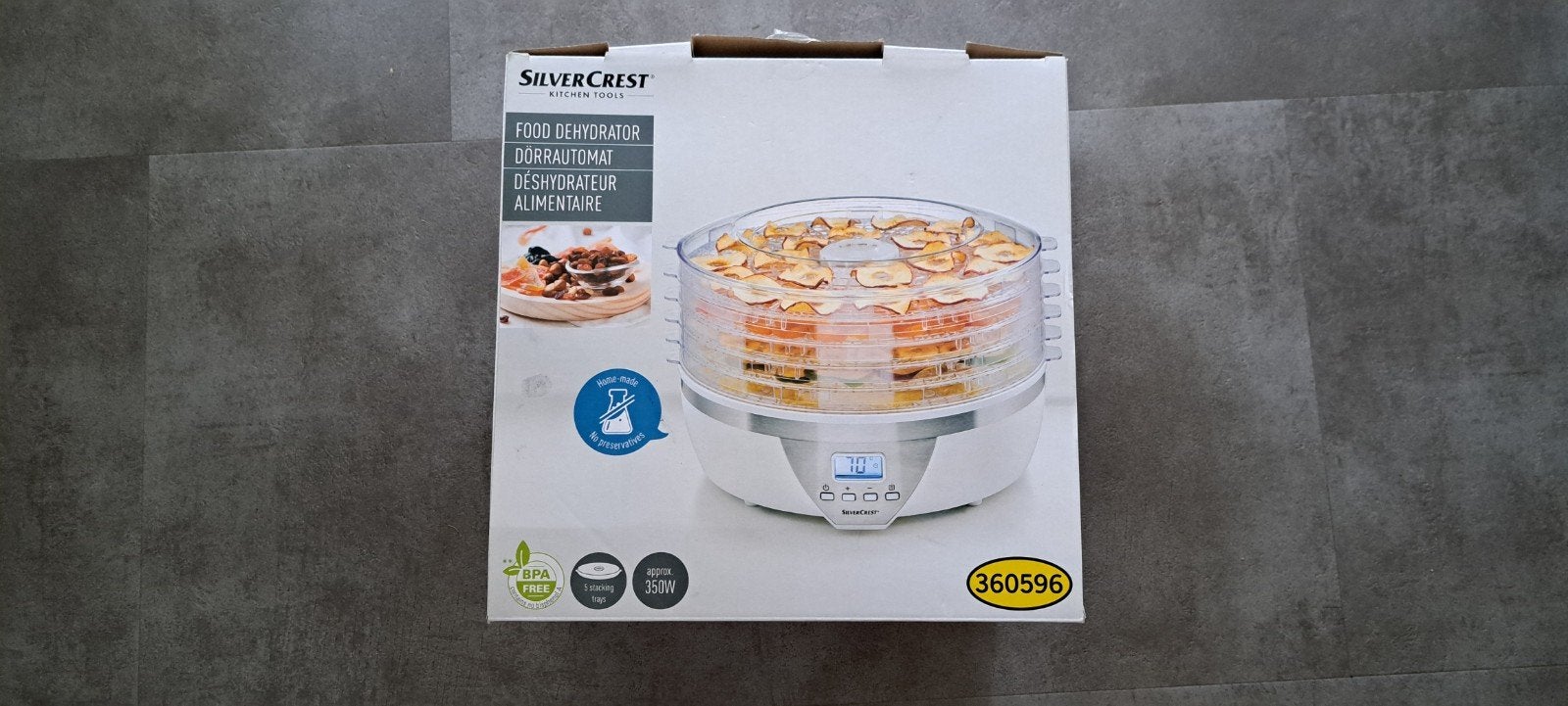 Silvercrest Voedseldroger / Food Dehydrator, Ophalen, Zo goed als nieuw