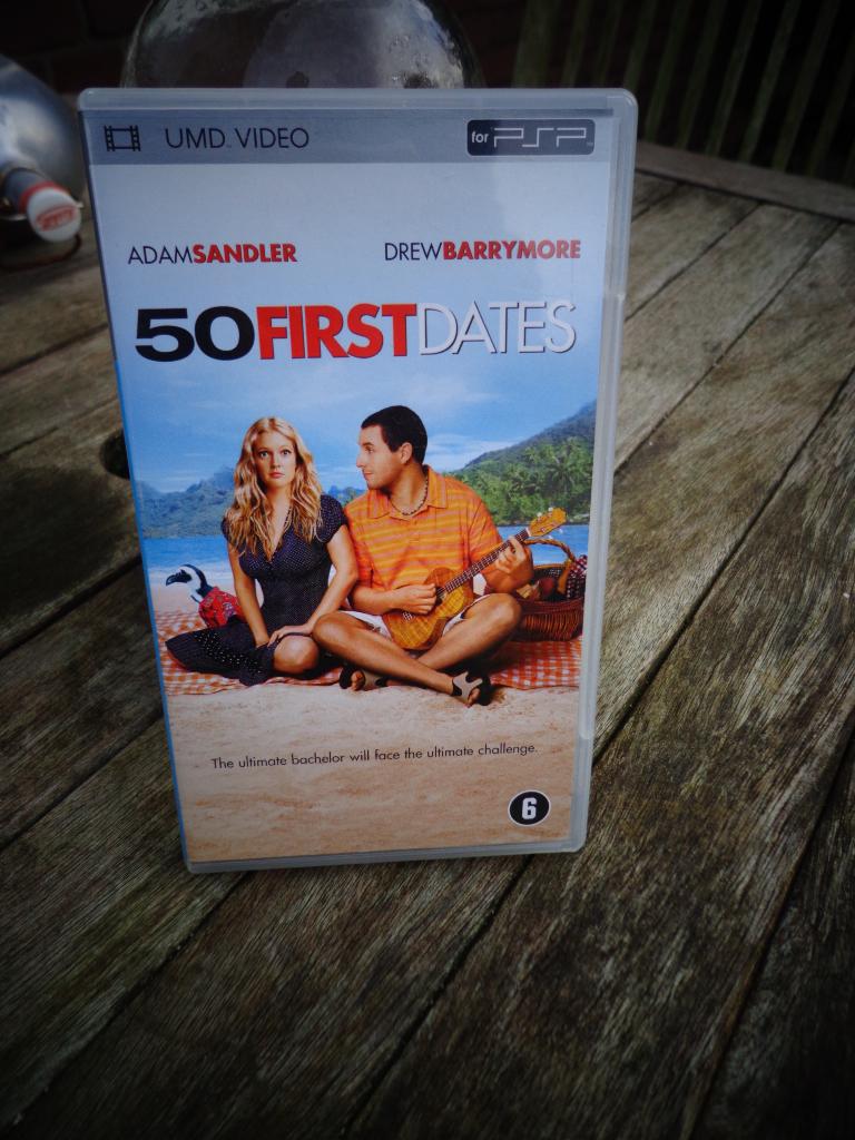 50 first dates - umd video psp, Overige genres, 1 speler, Ophalen of Verzenden, Zo goed als nieuw
