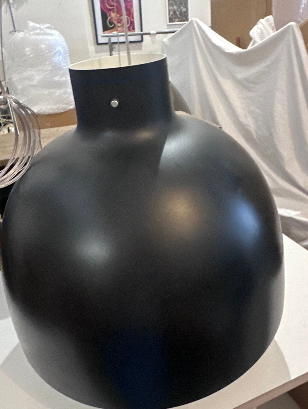 Grote industriele Design lamp KARTELL belissima, Ophalen of Verzenden, Zo goed als nieuw