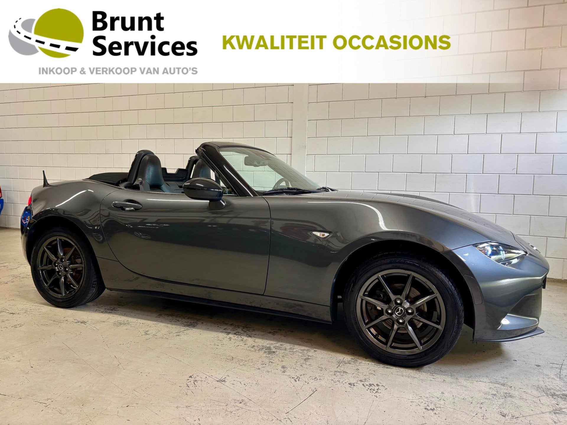 Mazda MX-5 1.5 SkyActiv-G 131 GT-M Bj16|Leder|Bose|Pdc|Navi|, Achterwielaandrijving, Gebruikt, 4 cilinders, Leder