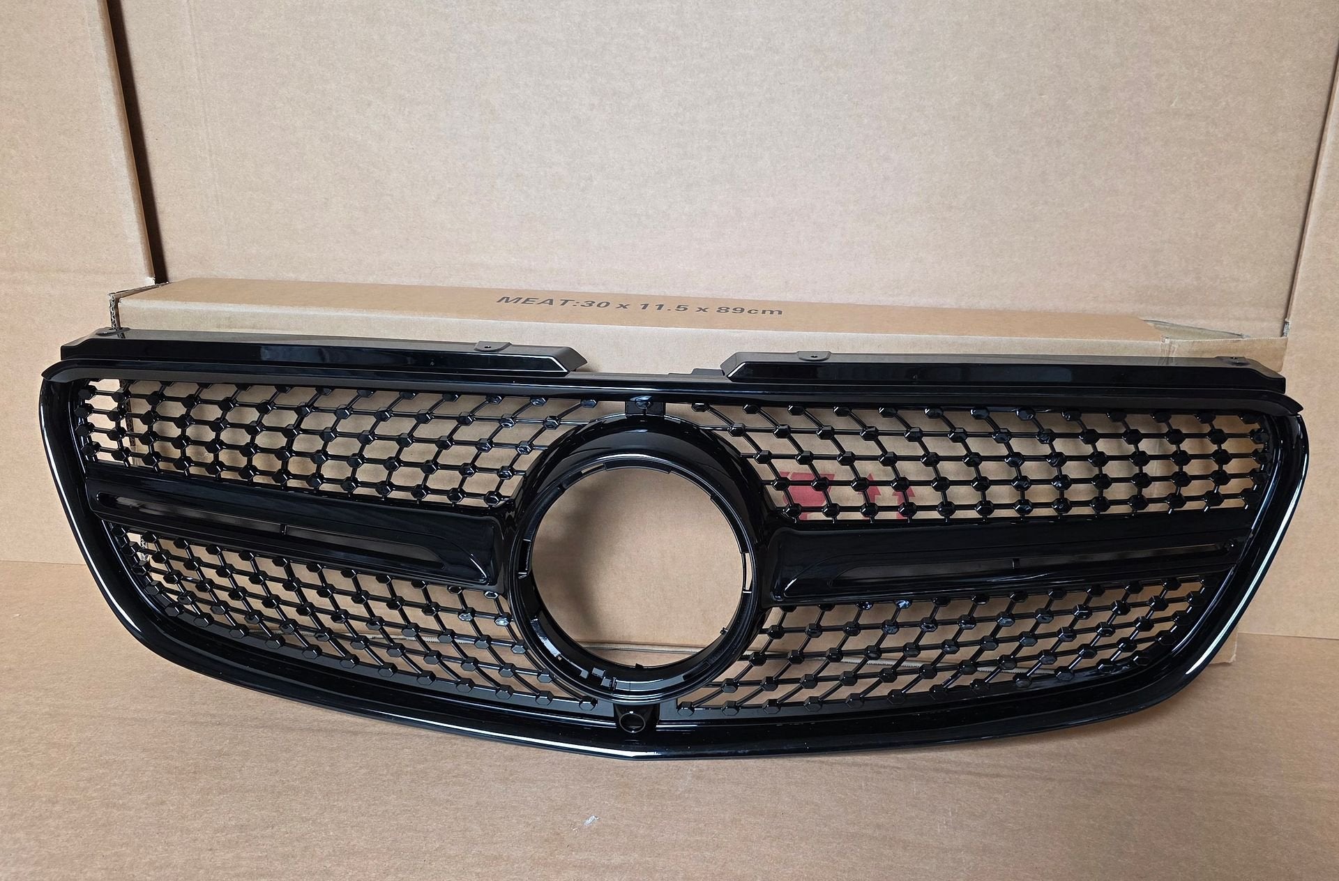 Nieuwe Zwart Grille Mercedes Vito W447 AMG Grill bj.2014-202, -, Nieuw, Ophalen of Verzenden, -