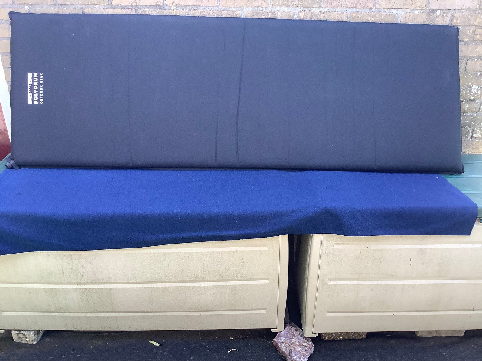 LUCHTMATRAS van POLYDAUN, Ophalen of Verzenden, Zo goed als nieuw