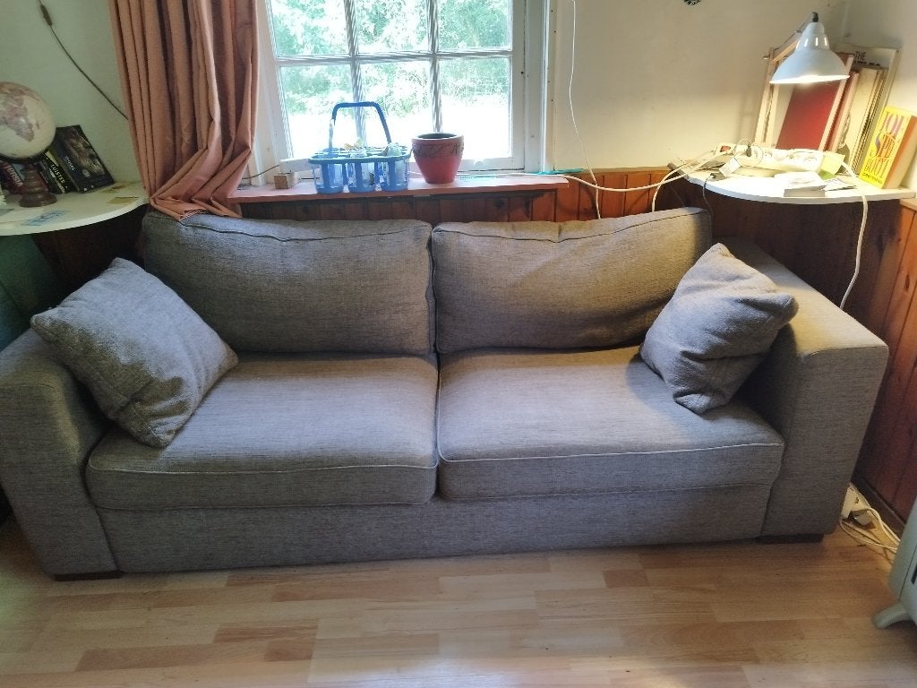 Gratis bank, Gebruikt, Driepersoons, 75 tot 100 cm, Ophalen of Verzenden