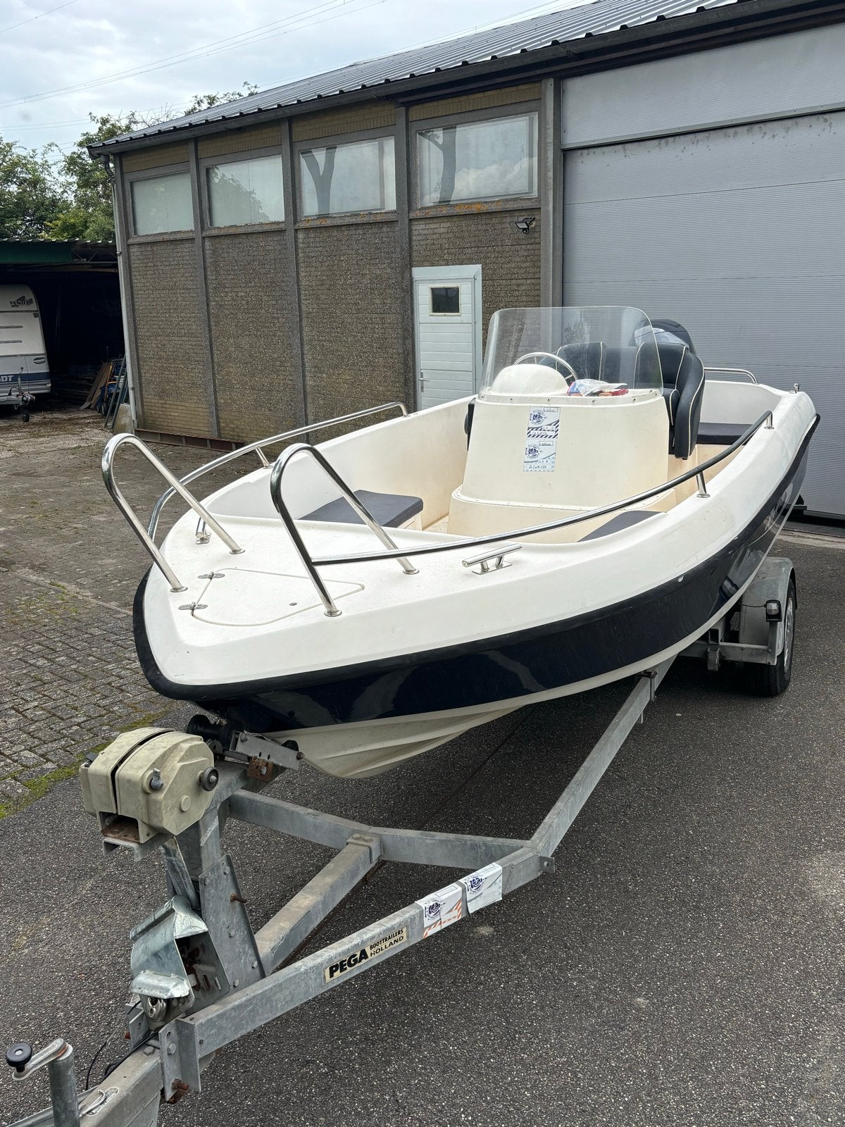Nicky 560 Seamaster Consoleboot met Yamaha 100 pk BB-motor, Ophalen, Overige merken, Gebruikt, 70 tot 120 pk