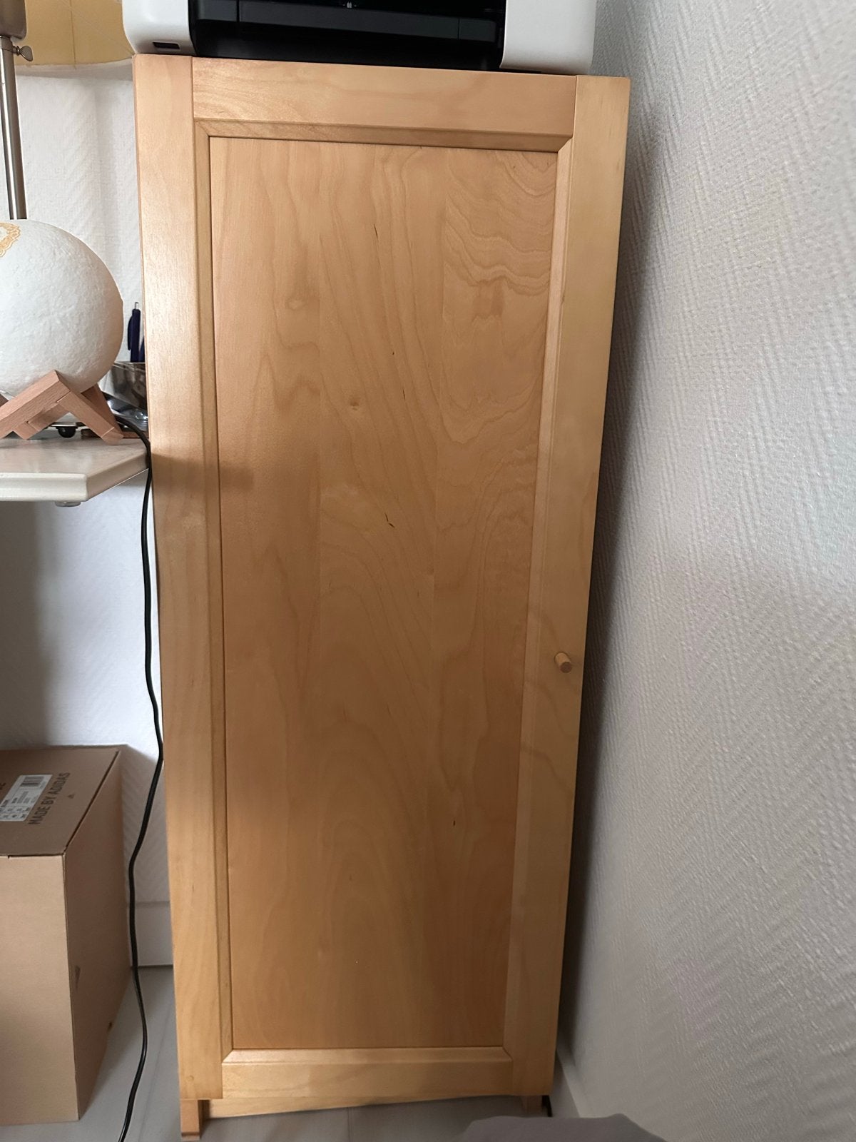 IKEA Billy kastje - Boekenkast met deur, Huis en Inrichting, Ophalen, Minder dan 50 cm, Gebruikt, 150 tot 200 cm