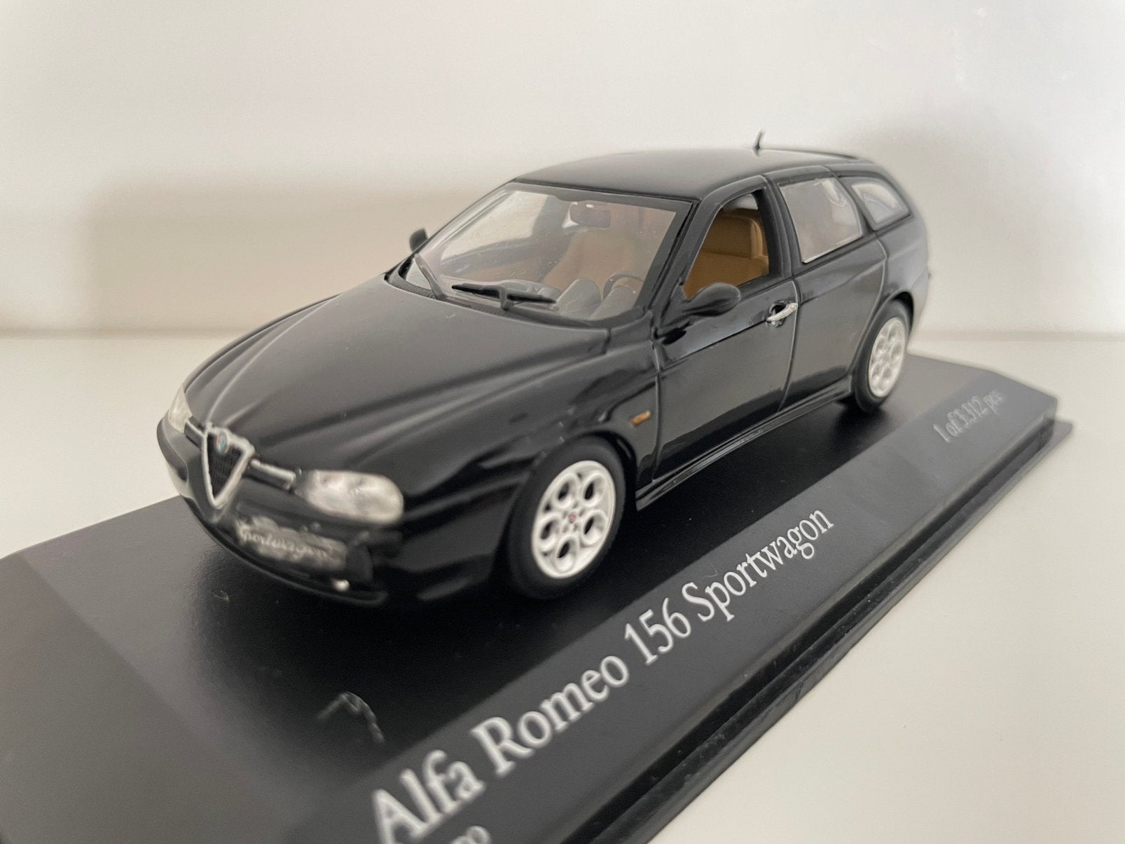 Minichamps Alfa Romeo 156 SW, Ophalen of Verzenden, Zo goed als nieuw, Auto, MiniChamps