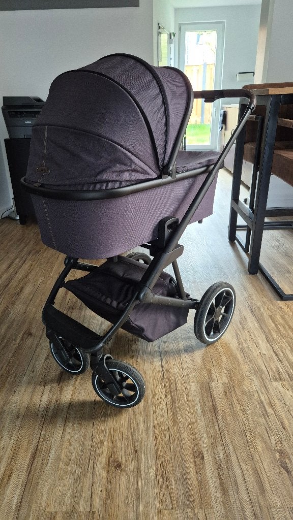 Qute Q-Rider Kinderwagen incl Reiswieg, Zitje en Onderstel, Kinderen en Baby's, Kinderwagens en Combinaties, Zo goed als nieuw